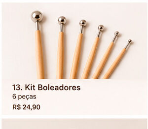 Kit Ferramentas de Modelagem